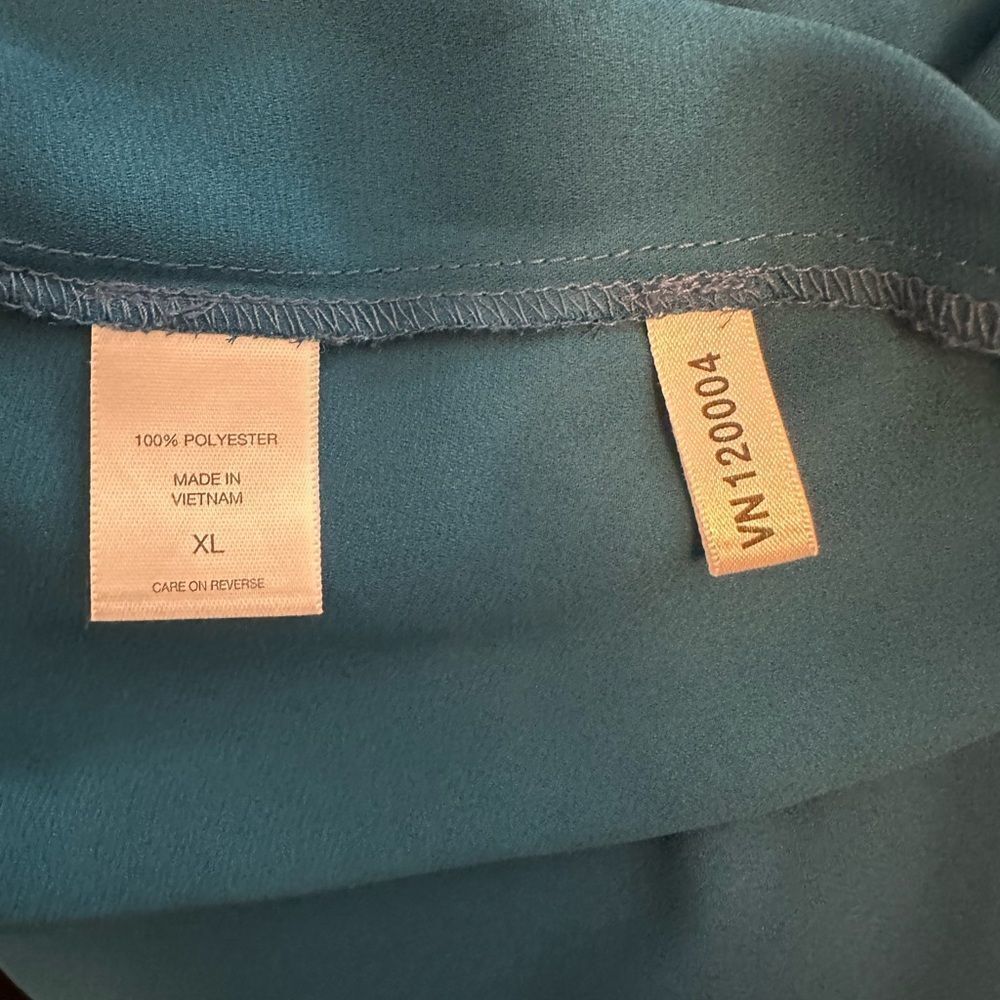 Teal Blouse - Picture 9 of 10